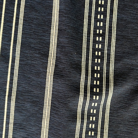 Navy blue flowy pants - Picture 2 of 4